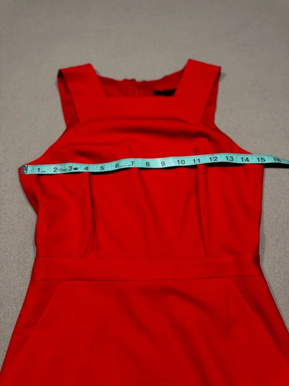 J. Crew Vibrant Red Midi Sheath Dress